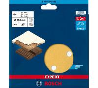 Feuille abrasive BOSCH EXPERT C470 pour ponceuse excentrique perforé - 26089008