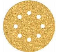 Feuille abrasive BOSCH EXPERT C470 pour ponceuse excentrique perforé - Grain 40 Ø 150 mm 5 pieces - 2608900813 Noir G