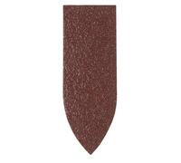 Feuille abrasive Delta avec bande auto-agrippante, non perforé Bosch Accessories 2609256A40 Grain 240 Cote d'encoignure 32 mm