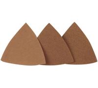 Feuille abrasive Delta avec bande auto-agrippante, non perforé Proxxon Micromot 28 895 Grain 240 Cote d'encoignure 65 mm 25 pc(s)