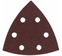 Feuille abrasive Delta avec bande auto-agrippante, perforé Bosch Accessories 2607019488 Grain 60 Cote dencoignure 93 mm 25 pc(s)
