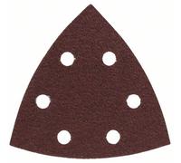 Feuille abrasive Delta avec bande auto-agrippante, perforé Bosch Accessories 2607019488 Grain 60 Cote d'encoignure 93 mm 25 pc(s)