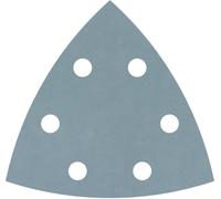 Feuille abrasive Delta avec bande auto-agrippante, perforé Bosch Accessories 2608605200 Grain 1200 Cote dencoignure 93 mm 5 pc(s)