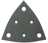 Fein Feuilles abrasives perforées Grain 120 – Longueur d’arête 80 mm – 50 pièces