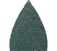 Feuille abrasive pour doigt de ponçage non perforé Fein 63717186019 Grain 80 (L x l) 51 mm x 37 mm 20 pc(s)
