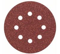 Feuille abrasive pour ponceuse excentrique avec bande auto-agrippante, perforé Bosch Accessories 2607019492 Grain 60 (Ø) 125 mm 25 pc(s)