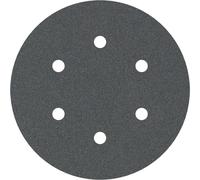 Feuille abrasive pour ponceuse excentrique avec bande auto-agrippante, perforé Bosch Accessories 2608605127 Grain 180 (Ø) 150 mm