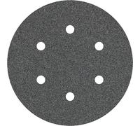 Feuille abrasive pour ponceuse excentrique avec bande auto-agrippante, perforé Bosch Accessories 2608605124 Grain 80 (Ø) 150 mm 5 pc(s)