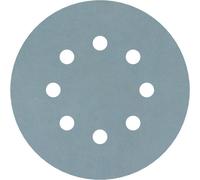 Feuille abrasive pour ponceuse excentrique avec bande auto-agrippante, perforé Bosch Accessories 2608605123 Grain 1200 (Ø) 125 mm
