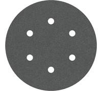 Feuille abrasive pour ponceuse excentrique avec bande auto-agrippante, perforé Bosch Accessories 2608605129 Grain 320 (Ø) 150 mm