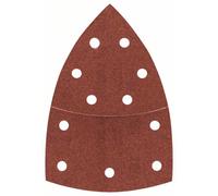 Bosch Feuilles abrasives pour ponceuse Multi Accessories 2608607410 – P180 102 x 62,93 mm, 10 pièces
