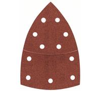 10 Feuilles abrasives C430 BOSCH pour ponceuses Multi 102 x 62, 93 mm Expert for Wood and Paint 11 trous