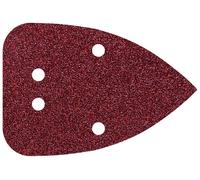 Feuille abrasive pour ponceuse Multi avec bande auto-agrippante, perforé Wolfcraft 1763000 Grain 120 (L x l) 136 mm x 96 mm 10