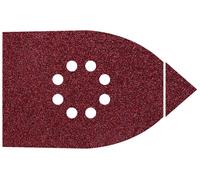 Feuille abrasive pour ponceuse Multi avec bande auto-agrippante, perforé Wolfcraft 1791000 Grain 60 (L x l) 142 mm x 107 mm