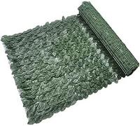 Feuille Artificielle | Brise Vue En Lierre Artificiel, Feuillage Extensible Panneaux Haies Artificielles Treillis D'écran, Haie Brise-Vue Décoration Rouleau (0.5mx2m)(A)