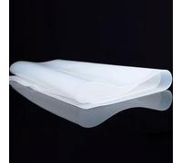 Feuille carrée de caoutchouc de Silicone, plaque de joint souple 200x200mm, feuille de Membrane en Silicone for automobile marine for Garage(200 x 200 x 0.5 mm)