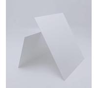 Feuille céramique d'alumine, Feuilles d'isolation en céramique d'alumine à 96%, dissipation thermique, plusieurs tailles(110x140x0.635mm)