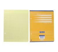 Clairefontaine - Feuille Mobile Jaune 17x22 Seyes 80g - Sachet De 50 G