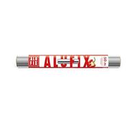 Feuille d'aluminium ALUFIX pour la cuisson/ 1 rouleau/ 29 cm x 50 m/ 10 μm/argent/indéchirable/résistant à la chaleur et à l'humidité/indéformable/pour la cuisine