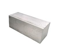 Feuille d'aluminium usinable Barre carrée en aluminium 6061, longueur: 100 à 1000mm, largeur: 5 100mm, 1 pièce(100X90X90MM)
