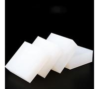 Feuille de caoutchouc de silicone blanc, tapis artisanal solide et fin de 1 à 50 mm for la protection de table en résine, 1 pièce(100x100x30mm)