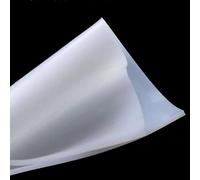 Feuille de caoutchouc de Silicone translucide, joint plat en Silicone, plusieurs tailles, 1 pièce(500X500X1mm)