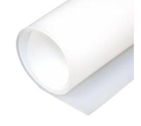 Feuille de caoutchouc silicone translucide, Joint de feuille caoutchouc Silicone translucide, multi-taille 100-300mm 1-3mm d'épaisseur-60C à 200C(200x200x2mm)