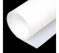 Feuille de caoutchouc silicone translucide Tailles multiples translucides de joint de feuille de caoutchouc de silicone 1-3mm épaisseur -60C à 200C(100x100x2mm)