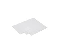 Feuille de céramique d'alumine 95 | Joint de dissipateur thermique isolant résistant aux hautes températures(10mmX10mmX1mm10PCS)