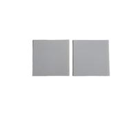 Feuille de céramique en nitrure d'aluminium à haute isolation thermique, for l'électronique, l'automobile et les Applications, 1 pièce(20x20x0.2mm)