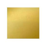 Feuille de cuivre, Feuille de laiton H62, métal for bricolage, décoration(Thickness 1.5mm,100x100mm)