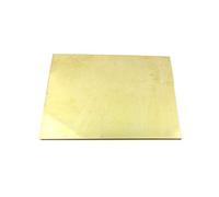 Feuille de cuivre, Feuille de laiton H62, métal for bricolage, décoration(Thickness 1.5mm,100x150mm)