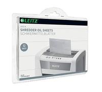 Feuille de lubrification - LEITZ - IQ - 12 pcs - Pré-lubrifiées - Facile à utiliser