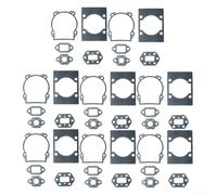 Feuille de matériau de joint pour tondeuse Zenoah G45L G35 BC4310 - Kit d'étanchéité robuste sans amiante 370 x 290 mm (8 ensembles)