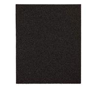 Feuille de papier abrasif imperméable kwb 230x280 mm en carbure de silicium avec grain 120, encollage résine synthétique de haute qualité et support imperméable, pour le ponçage de la carrosserie