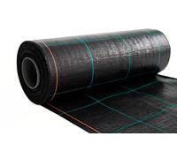 Feuille de plastique pour jardin, non tissée - 95 m x 0,75 m - Résistante aux UV