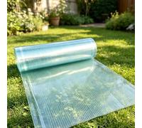 Feuille de Polycarbonate 100 x 1300 cm Résistants Aux UV Résistantes Aux UV Film de Serre Flexible Résistante pour Serre Pergola Carport Terrasse et Protection Extérieure, 0.8mm