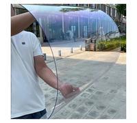 Feuille de Polycarbonate Transparent Serres Panneaux Toiture Isolants Couverture Toit Piscine Balcon(1.22x1m)