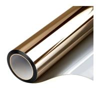 Feuille de polyuréthane, Film réfléchissant for fenêtre, miroir unidirectionnel, contrôle de la chaleur, plusieurs tailles multicolores(Brown-silver,70x300 cm)