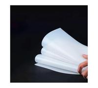 Feuille de silicone blanche, feuille de caoutchouc de Silicone translucide de qualité alimentaire for la maison, plusieurs tailles, haute température(100x100x2mm)