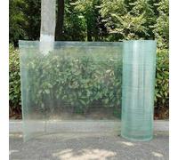 Feuille De Toiture En Polycarbonate, Feuille De Plastique Flexible De 1 Mm | Résistant/imperméable/Transparent, facile à installer, for Pergola d'auvent de véranda(60x500cm(2x16.4ft))