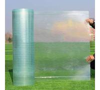 Feuille De Toiture En Polycarbonate, Film Transparent For Serre | Plaques Plastique Découpables Imperméables 0,8mm pour Abri Patio Carport Remplacement Lucarne(0.8x10m(2.62x32.8ft))