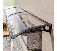 Feuille de toiture en polycarbonate panneaux d'abri de pluie pour serres, jardins, patios, portes avant/arrière, panneau solaire imperméable (couleur : C)