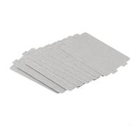 Feuille d'isolation pour micro-ondes - Plaque de mica - Couverture de guide d'ondes - 11,6 x 6,5 cm