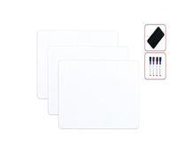 Amazon Basics Plaque magnétique blanche effaçable à sec, 20,3 cm x 30,5 cm, Lot de 3