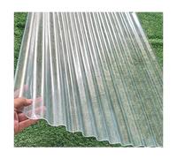 Feuille Polycarbonate en Fibre de Verre, Feuille en Polycarbonate | Résistants Intempéries Faciles Découper pour Jardinage, Agriculture, Auvents, Balcons(4.92x49.2ft/1.5x15m)
