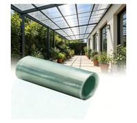 Feuille Polycarbonate en Fibre de Verre, Plaque Polycarbonate pour Serre Jardin Transparente et Imperméable pour Auvents de Passerelles, Jardins(1.2x3m/3.94x9.84ft)