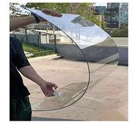 Feuille Polycarte transparente pour auvent Pera - Panneaux de serre imperméables - Facile à couper et à plier - Solution de toiture en plastique pour espaces extérieurs