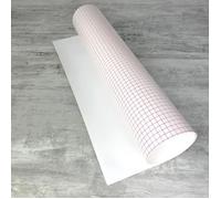 Feuille polyphane Blanc 1 m x 0.60 m, adhésive sur 1 face,épaisseur 0.30 mm, 30/100ème, pour abat-jour Lampe - Unique