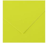 Feuille Vivaldi - 50x65cm -120g - Jaune Fluo